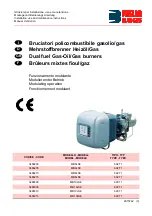 Preview for 1 page of Riello Burners 3486200 Installation, Use And Maintenance Instructions