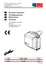 Preview for 1 page of Riello Burners 362 T1 Installation, Use And Maintenance Instructions