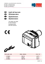 Preview for 1 page of Riello Burners 3736520 Installation, Use And Maintenance Instructions