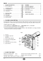 Предварительный просмотр 33 страницы Riello Burners 3737050 Installation, Use And Maintenance Instructions