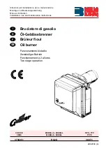 Riello Burners 3738051 Installation, Use And Maintenance Instructions preview