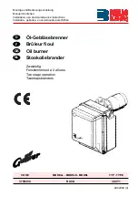 Preview for 1 page of Riello Burners 3739450 Installation, Use And Maintenance Instructions