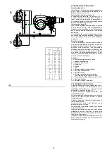 Предварительный просмотр 22 страницы Riello Burners 3898510 Installation, Use And Maintenance Instructions