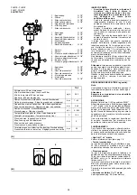 Предварительный просмотр 24 страницы Riello Burners 3898510 Installation, Use And Maintenance Instructions