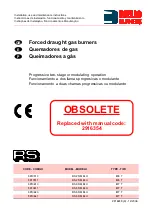 Riello Burners 3910510 Installation, Use And Maintenance Instructions preview