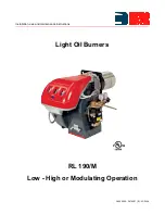 Preview for 1 page of Riello Burners C9517300 Installation, Use And Maintenance Instructions