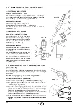 Предварительный просмотр 21 страницы Riello Burners Gulliver BLU 3739150 Installation, Use And Maintenance Instructions