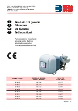 Preview for 1 page of Riello Burners MB 4 LE Series Installation, Use And Maintenance Instructions