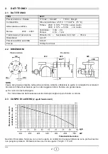 Preview for 4 page of Riello Burners PRESS 60 N/ECO 628 T Installation, Use And Maintenance Instructions