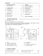 Preview for 3 page of Riello Burners RDB1 CF 38 Installation, Use And Maintenance Instructions