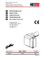 Preview for 1 page of Riello Burners RG3 393T1 Installation, Use And Maintenance Instructions