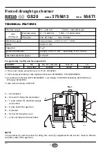 Preview for 22 page of Riello Burners Riello 40 GS20 Installation, Use And Maintenance Instructions