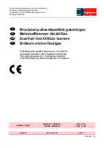 Preview for 1 page of Riello Burners RLS 400/E MX Installation, Use And Maintenance Instructions