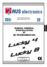 Preview for 33 page of Riello Elettronica AVS ELECTRONICS Lucky 4 Installation And Programming Instruction Manual