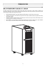 Preview for 6 page of Riello UPS MPX 100 CBC User Manual