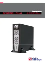 Riello UPS Sentinel Dual SDU 10000 Installation And User Manual preview