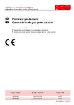 Preview for 1 page of Riello 20026958 Installation, Use And Maintenance Instructions