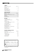 Preview for 4 page of Riello 20033204 Installation, Operation, Maintenance And System Management Manual