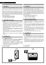 Предварительный просмотр 6 страницы Riello 20095872 Instructions For The Installer And The Technical Service Centre