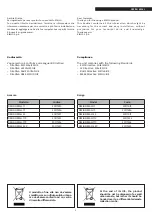 Preview for 3 page of Riello 20117222 Instructions For The Installer And The Technical Service Centre