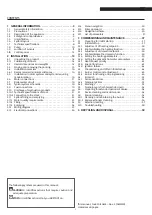 Preview for 3 page of Riello 20118244 Installation And Maintenance Manual