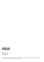 Preview for 60 page of Riello 20118244 Installation And Maintenance Manual