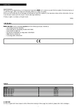 Предварительный просмотр 2 страницы Riello 20153499 Installation And Technical Service Instructions