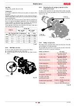 Preview for 61 page of Riello 20155654 Installation, Use And Maintenance Instructions