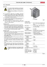 Предварительный просмотр 19 страницы Riello 20162652 Installation, Use And Maintenance Instructions