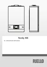 Preview for 1 page of Riello 20187642 Installer And User Manual