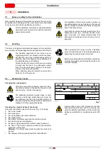 Предварительный просмотр 16 страницы Riello 3897304 Installation, Use And Maintenance Instructions