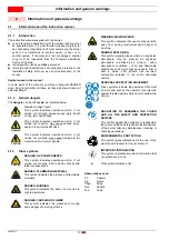 Предварительный просмотр 38 страницы Riello 40 G10 Installation, Use And Maintenance Instructions