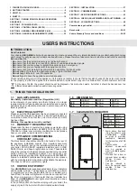 Предварительный просмотр 2 страницы Riello 41-364-13 User Instructions