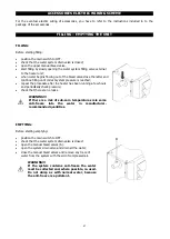 Предварительный просмотр 47 страницы Riello 4152413 Technical Information Assembly, Use And Maintenance Instructions