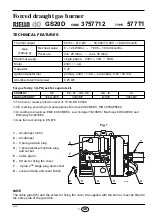 Preview for 23 page of Riello 577T1 Installation, Use And Maintenance Instructions