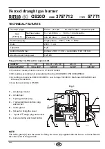 Предварительный просмотр 23 страницы Riello 577T1 Installation, Use And Maintenance Instructions