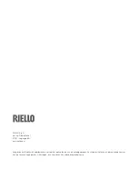 Preview for 28 page of Riello 7200 KOMBISOLAR 1000 3S Installation, Operation And Maintenance Manual