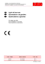 Preview for 1 page of Riello 971 T Installation, Use And Maintenance Instructions