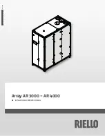 Предварительный просмотр 1 страницы Riello Array AR 3000 Installation And Operation Manual