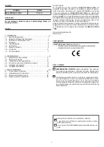 Preview for 2 page of Riello BAG3 MIX BASIC Instructions For The Installer And For Technical Assistance