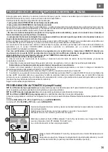 Предварительный просмотр 37 страницы Riello Cardin T624 Programming And User Instructions