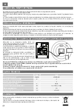 Предварительный просмотр 42 страницы Riello Cardin T624 Programming And User Instructions