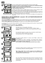 Предварительный просмотр 64 страницы Riello Cardin T624 Programming And User Instructions