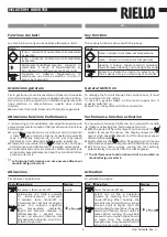 Preview for 5 page of Riello CBD 20 PLUS Manual