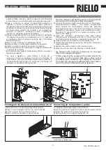 Preview for 2 page of Riello CBD 25 Preliminary Instructions