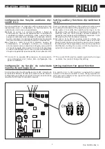 Preview for 3 page of Riello CBD 25 Preliminary Instructions