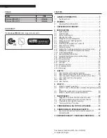 Preview for 2 page of Riello Condexa PRO NA 117 P User'S Information Manual