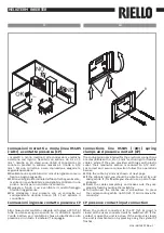 Preview for 2 page of Riello CPD 35 Preliminary Instructions