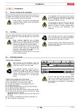 Preview for 17 page of Riello ENNE/EMME 1400 Manual