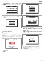 Preview for 29 page of Riello Family 25 KIS Installer And User Manual